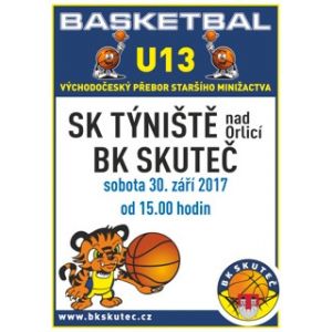 U13-sobotní zápasy v Týništi nad Orlicí